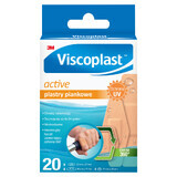 Viscoplast Active, schuimkussentjes, 20 stuks