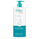 Oillan Baby, 3-in-1 bad-, lichaam- en haargel, vanaf de eerste dag van het leven, 750 ml