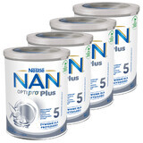 Nestle NAN Optipro Plus 5 milk-based product for children over 2.5 years, 4 x 800 g