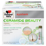 Doppelherz System Ceramide Beauty, sabor mango y fruta de la pasión, 25 ml x 30 ampollas