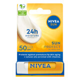 Nivea Sun Protect, voedende lippenstift, SPF 50, 4.8 g