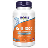 Now Foods Krill Oil, krill oil 1000 mg, 60 capsules