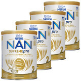 Set Nestle NAN Supremepro 2 HMO, follow-on milk for babies over 6 months, 4 x 800 g