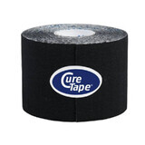 CureTape Classic, kinesiology tape, black, 5 cm x 5 m, 1 pc