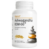 Ashwagandha KSM, 66 600mg, 30 capsules, Alevia