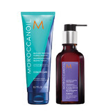 Blonde Shampoo + Purple Treatment Oil, 250 ml + 100 ml, Moroccanoil