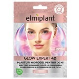 Glow Expert 4D hydrogel ooglapjes, 1 paar, Elmiplant