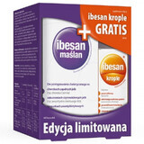 Set Ibesan butirrato, 60 capsule + Ibesan, gocce, 30 ml in omaggio