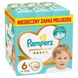 Pampers Premium Care, luiers, maat 6, 13-18 kg, 128 stuks