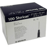 B.Braun BB BB Sterican aiguille jetable bleue 0,6x30mm, pcs 100 pcs