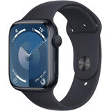 Apple Watch Series 9 GPS 45mm Boîtier aluminium Midnight avec bracelet sport Midnight - M/L