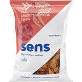 Sens Protein Chips with cricket protein - Poppy and sea salt 80 g