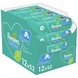 Pampers Wipes Fresh clean Toallitas húmedas CAJA 12 x 52 uds.