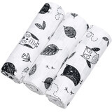 T-Tomi Tetra High Quality Diapers Owls 3 pcs