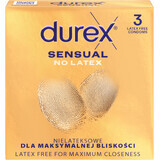 Durex Sensual sans latex 3 pcs