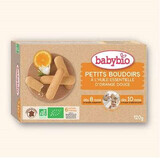 Biscuits de dentition bio à l'huile d'orange douce, +8 mois, 120 g, BabyBio