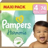 Pampers Harmonie Baby size 4, 74 pcs