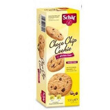 Biscuiti cu fulgi de ciocolata fara gluten ChocoChip Cookies, 100 gr, Dr. Schar