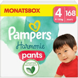 Pampers Harmonie Pants taglia 4 - confezione mensile 168 pz.