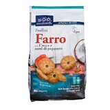 Biscotti vegani di farro con cocco e semi di papavero Eco, 300 g, Sottoleste