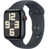 Apple Watch SE GPS + Cellulaire 40mm Boîtier Aluminium Midnight avec Bracelet Sport Midnight - M/L