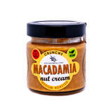 Crunchy macadamianotencrème - medium geroosterd, 180 g, Macadamia