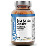 Beta-caroten Complex Provitamina A Vitamina E 60 capsule PharmoVit Clean Label