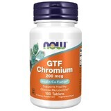 GTF Chromium 200 mcg (100 Tabletten) NOW Foods