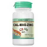 Calcium Magnesium Zink, 30 tabletten, Cosmopharm