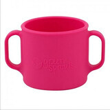 Tasse d'apprentissage rose, 207 ml, Green Sprouts