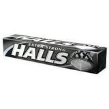 Halls Extra Sterke Menthol en Eucalyptus Smaaksnoepjes, 9 stuks, Kraft Food