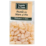 Gouttes au miel et à l'essence naturelle de pin, 100 g, Apidava