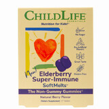 Vlierbes Super Immuun SoftMelts, 27 tabletten, ChildLife Essentials