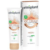 Foundation, CC Cream, Medium, Huidvochtig, 50 ml, Elmiplant