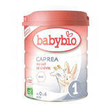 Geitenmelkpoeder formule 1, tot 6 maanden, 800 g, BabyBio