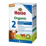 Vervolgzuigelingenvoeding melkpoeder Organica 2, +6 maanden, 600 g, Holle Baby