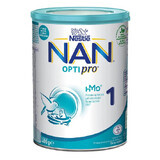 Premium melkvoeding Nan 1 Optipro HM-O, +0 maanden, 400 g, Nestle