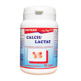 Lactate de calcium, 70 gélules, Favisan
