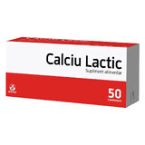 Melkzuur Calcium, 50 tabletten, Biofarm