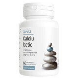 Calcium lactique, 60 comprimés, Alevia