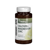 Calcium Magnesium met Zink, 100 tabletten, Vitaking