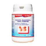 Calcium Magnesium Zink Fosfor, 40 capsules, Favisan