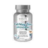 Calcium Magnésium Zinc Lipozomal, 60 gélules, Biocyte