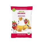 Knuspersnack mit Bananen und Erdbeeren Bio, 30 gr, Freche Freunde