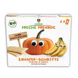 Bio Banane und Kürbis Knuspersnack, 84 g, Erdbar