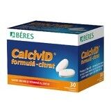 Calcivid - Citraatformule, 30 tabletten, Beres Pharmaceuticals Co