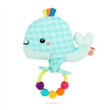 Jouet de dentition Baleine en peluche, +0 mois, BToys