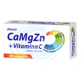 CaMgZn + Vitamine C, 50 tabletten, Zdrovit