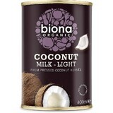 Lait de coco léger biologique, 400 ml, Biona