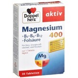 Doppelherz Aktiv Magnesium 400 + B1 + B6 + B12 + Folsäure Tabletten, Queisser Pharma